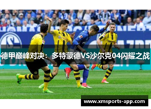 德甲巅峰对决：多特蒙德VS沙尔克04闪耀之战